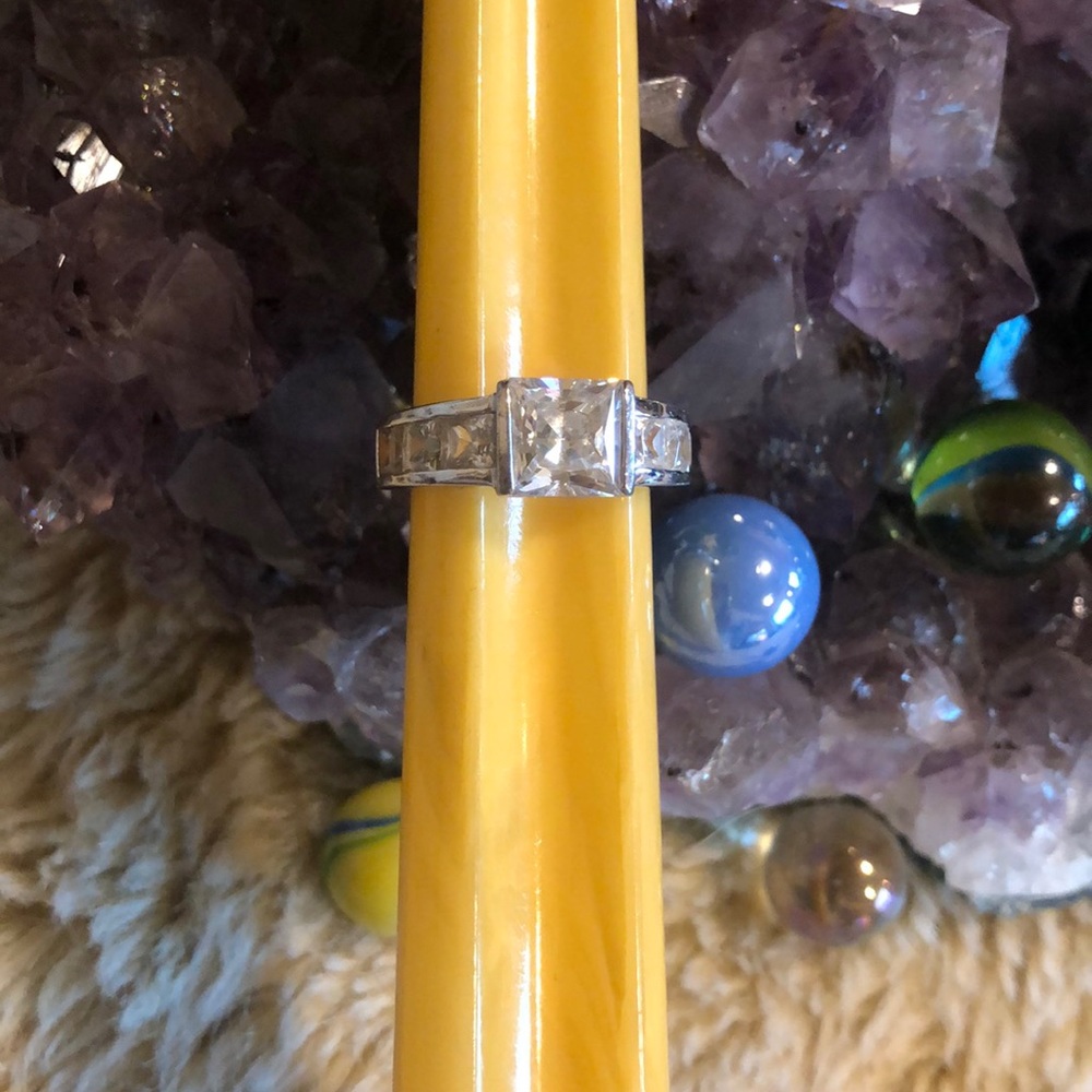 Epiphany PlatClad DMQ Princess Cut Center Stone😎 - Picture 3 of 7